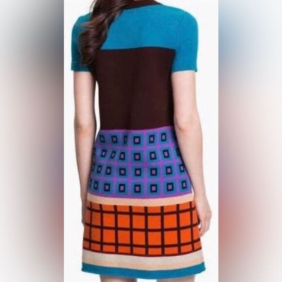 Vtg Resort KATE SPADE Freyda Wool Cashmere Short Sleeve Sweater Shift Dress S - Picture 4 of 7